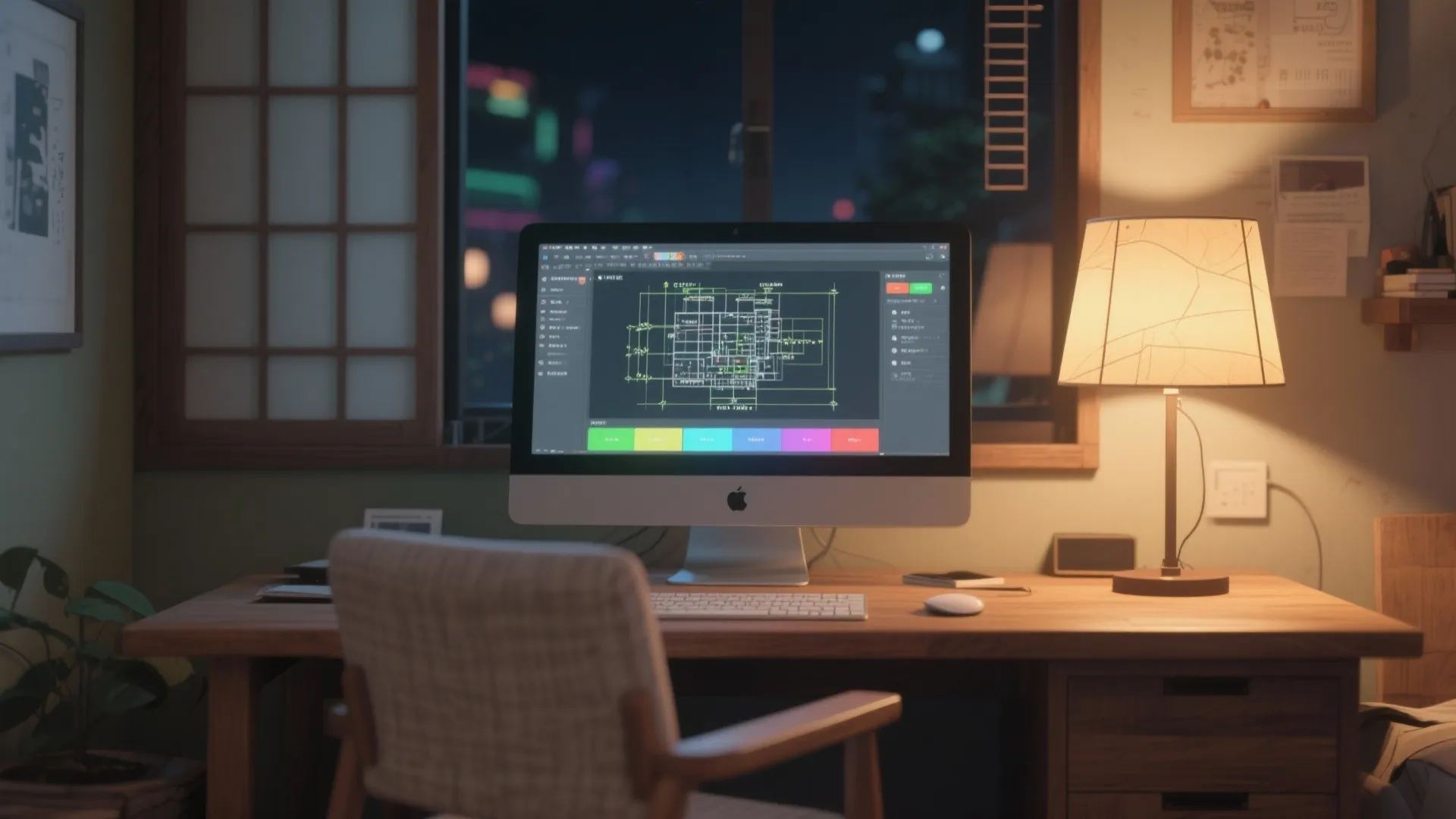 Tips 4: カラープロファイルとフレーム補間の使い分け（日本都市の昼夜リズム）