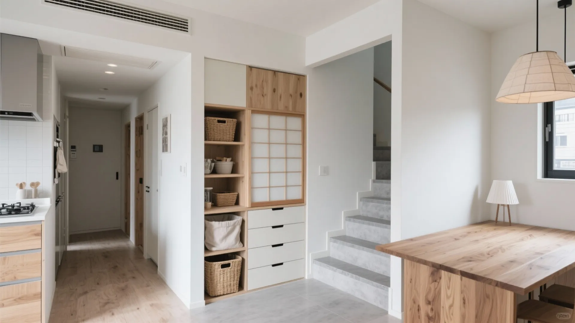 Tips 2: 収納は“分散＋浅く”が効く（收納技巧／東京／日本都市）