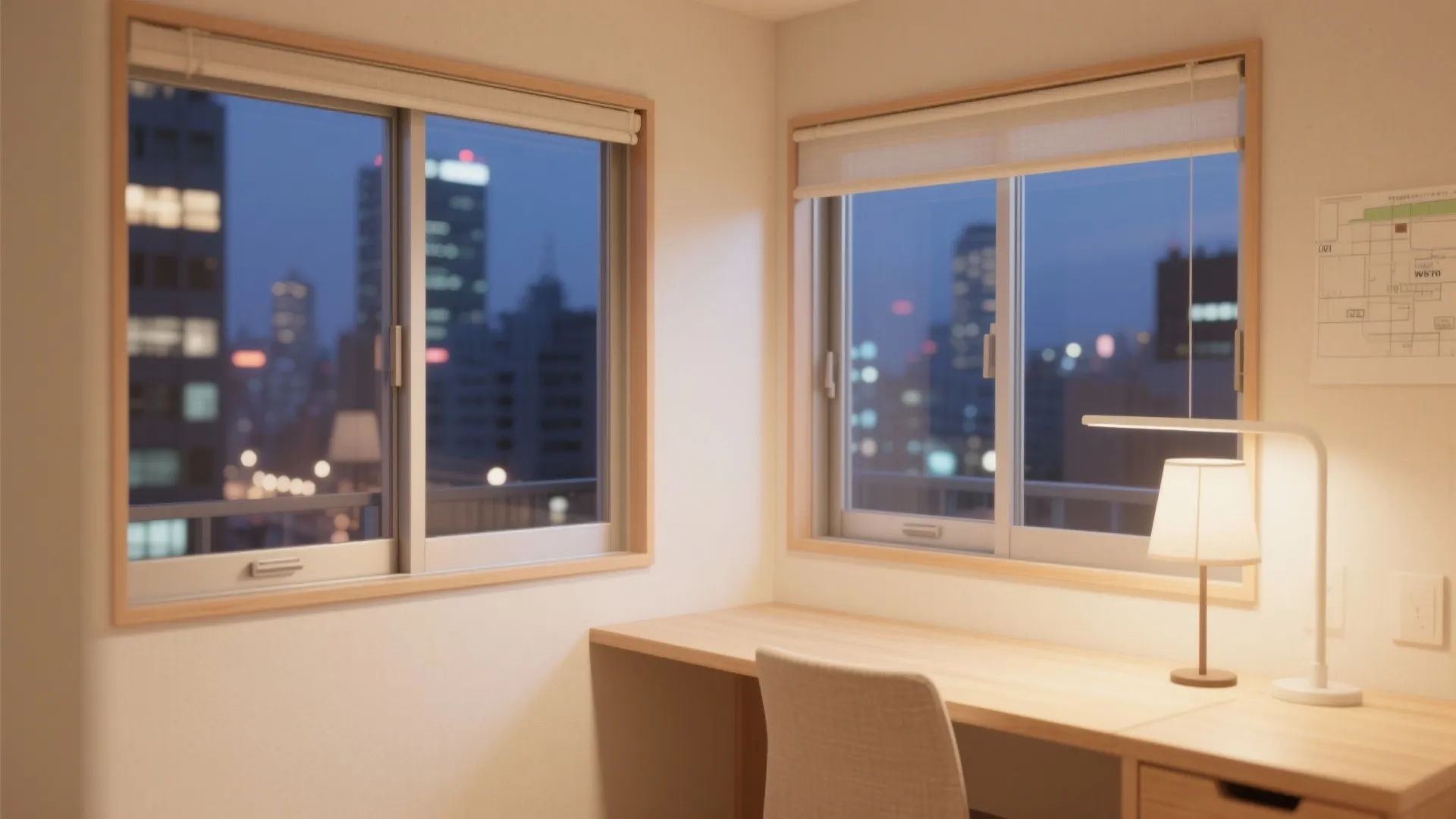 Tips 3: 大阪の騒音対策は“内窓”と気密ラインで解く