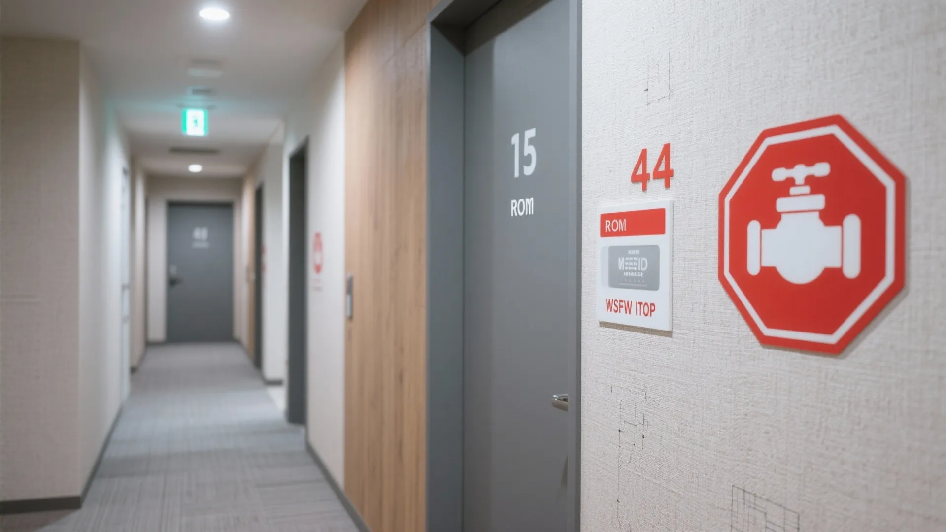 Tips 5: 共有部と室内での表示設計（日本都市でのルール整備）