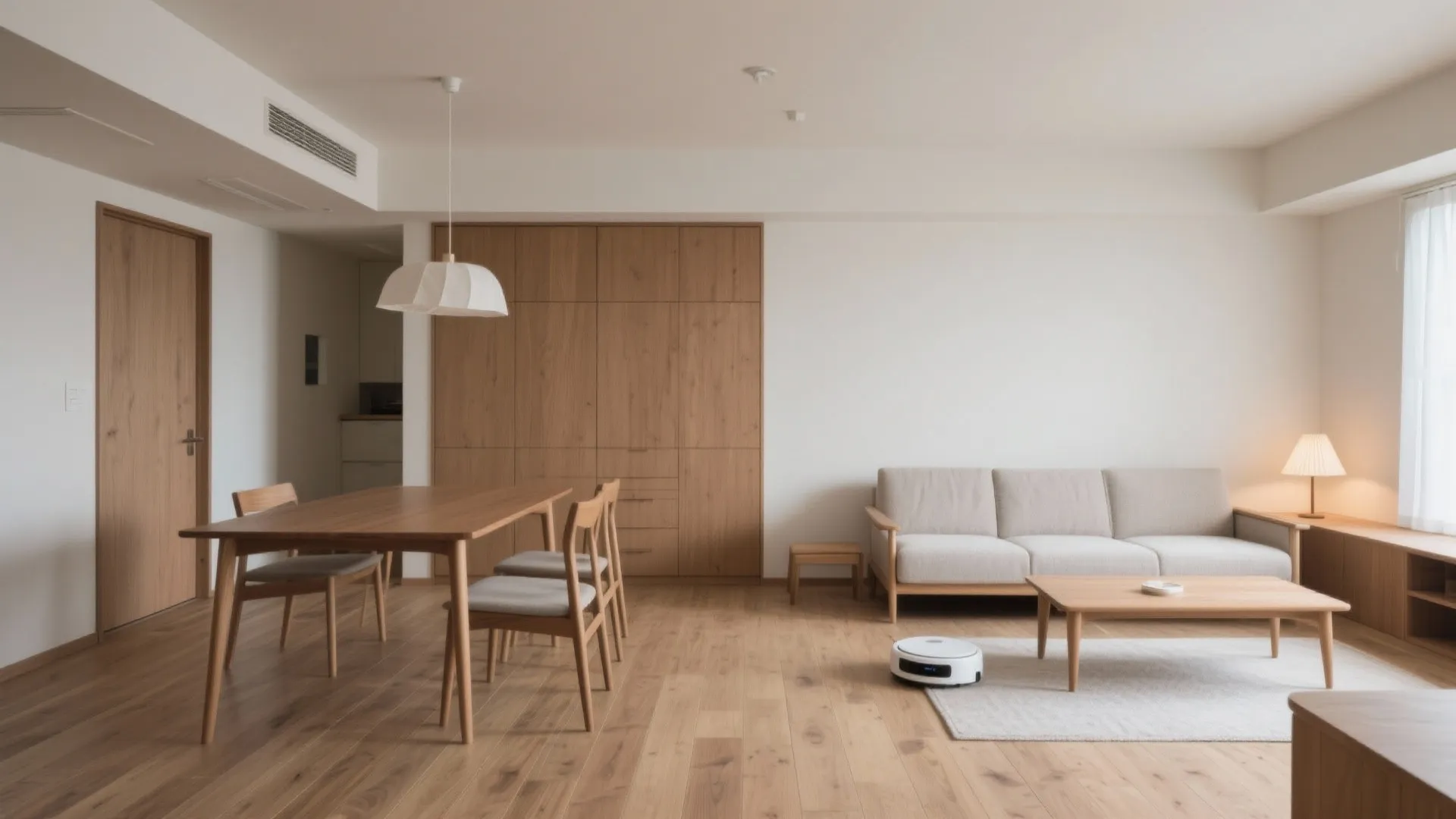 Tips 3: 家具は“薄・低・脚付き”が基本｜日本都市のLDKに効く理由