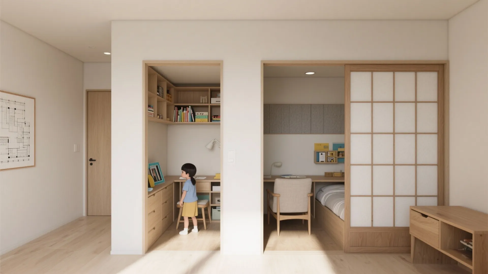 Tips 5: 子ども部屋とワークスペースの賢い分け方（東京・大阪の3LDK運用）
