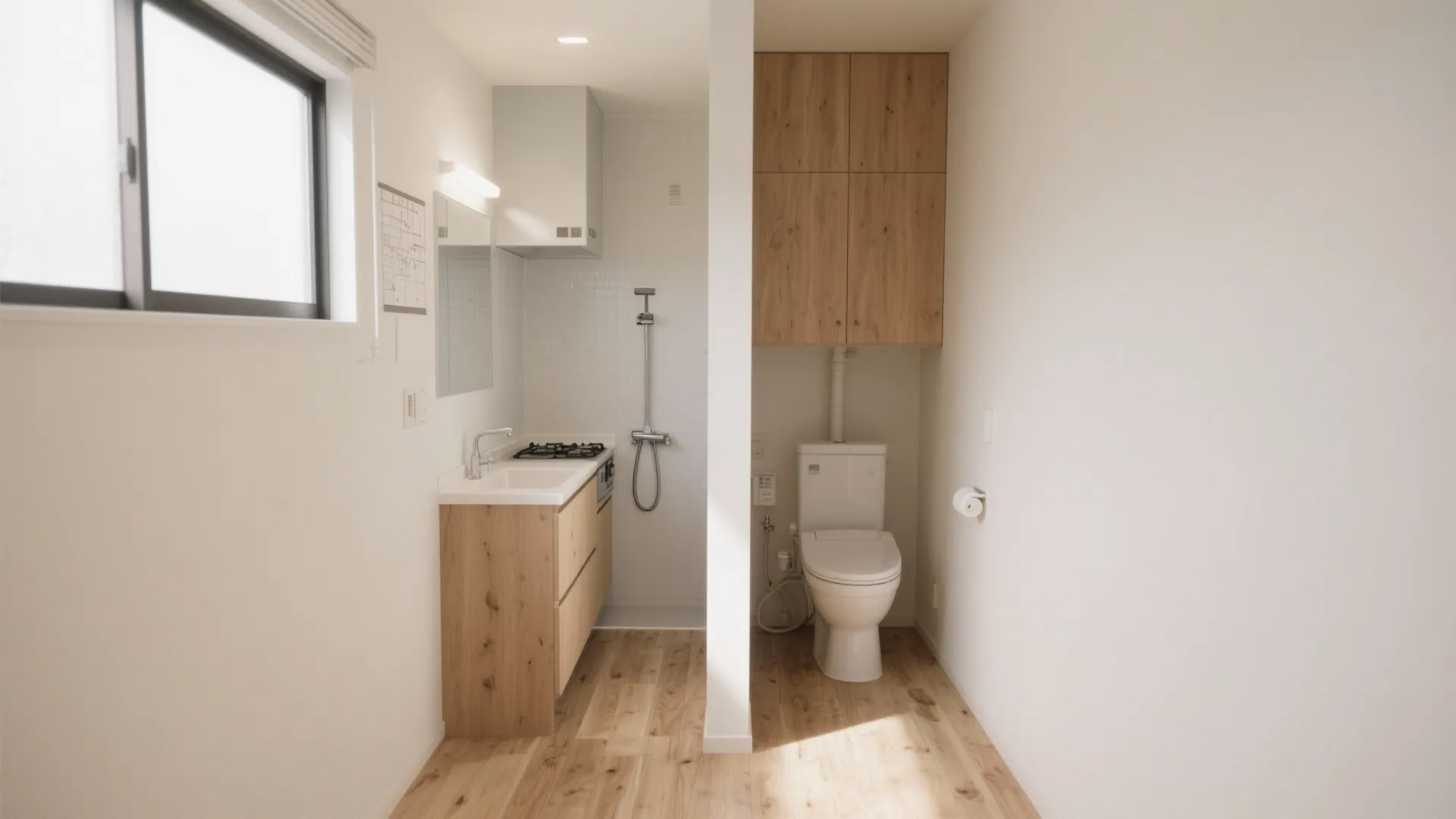 Tips 2: 水まわりは“縦一列”集約で配管コストを圧縮（大阪で効く収まり）