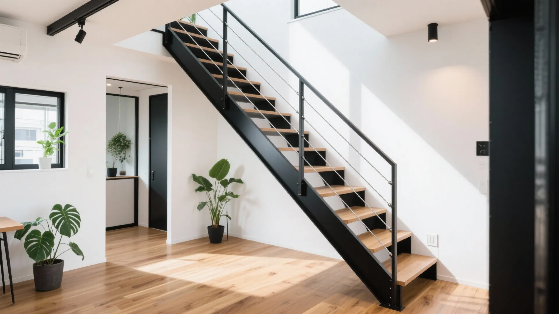 Tips 3: ワイヤーロープ柵で軽量化しつつ安全確保（動線規画に強い）