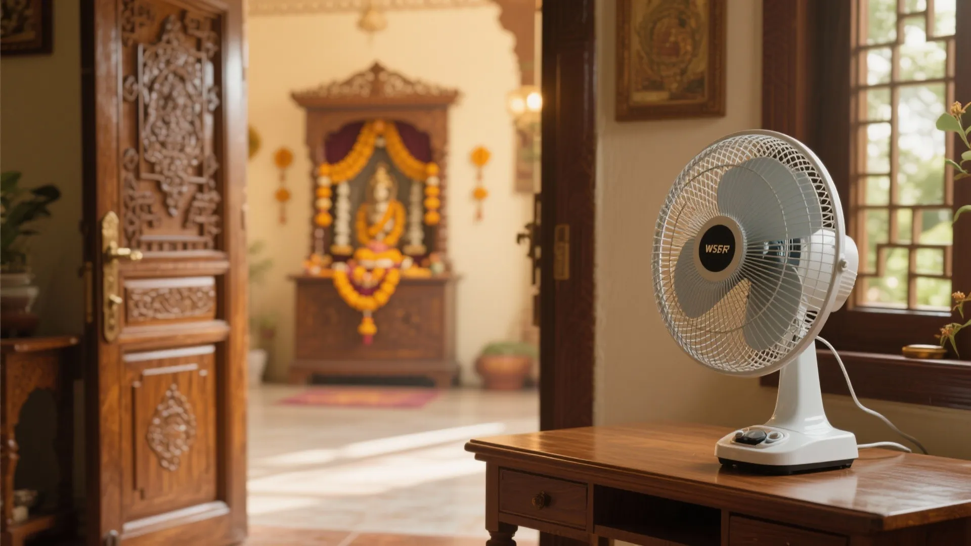 8. Oscillating Desk Fans