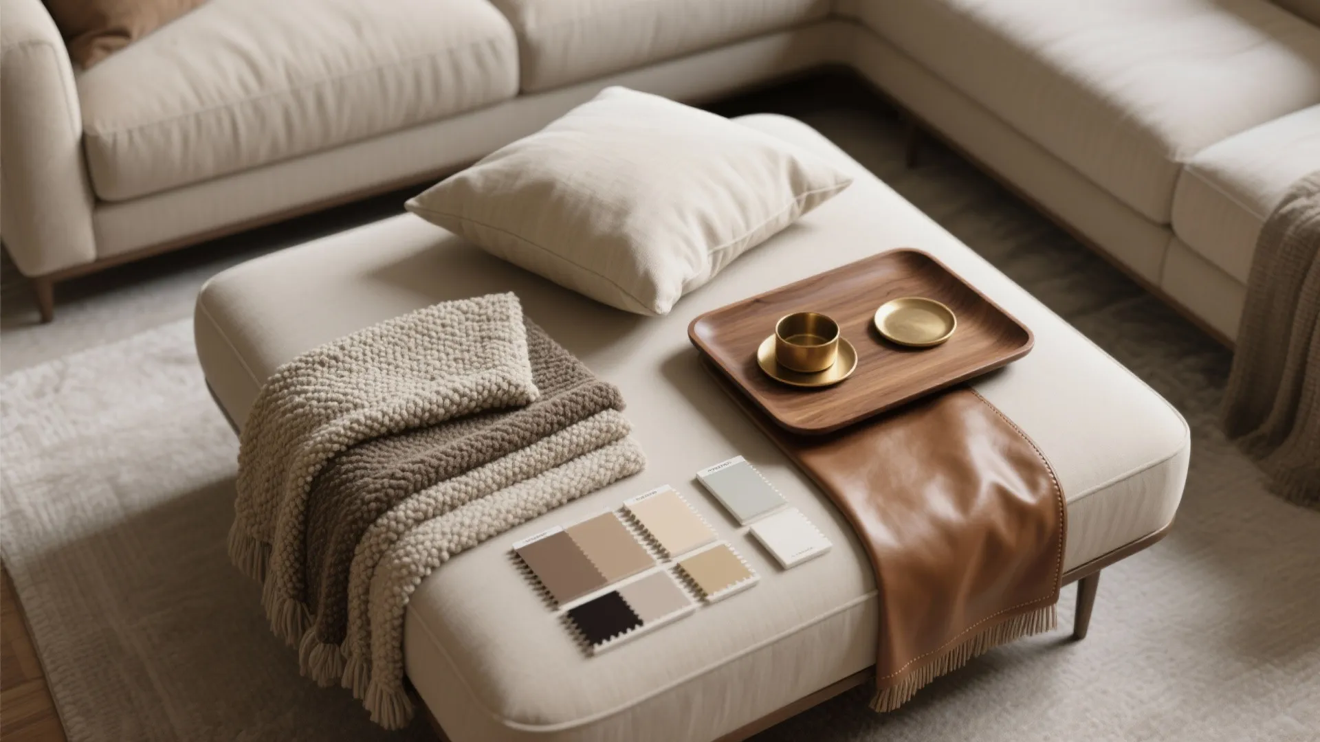 5) Textiles, Color, and Light: Styling Around the Ottoman