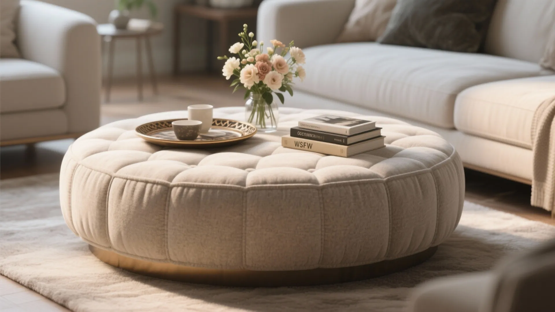 4. Ottoman coffee tables