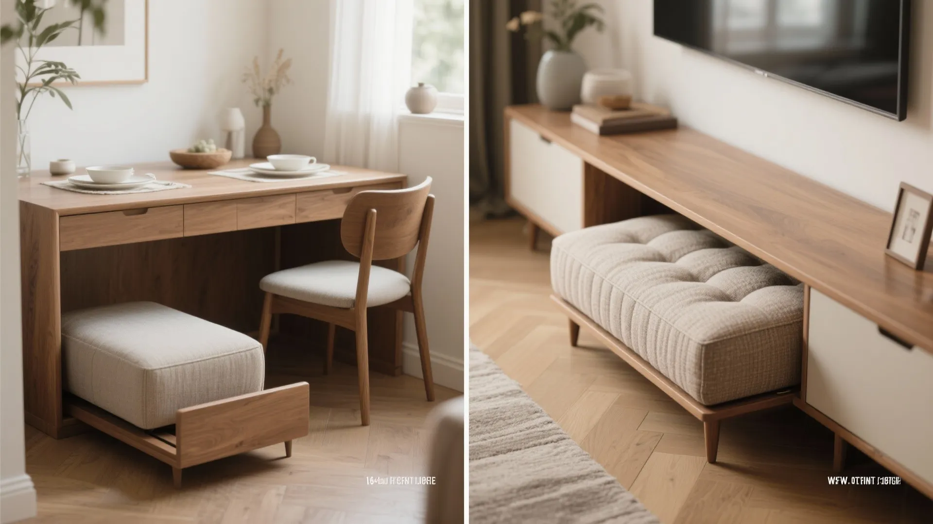 4. Ottoman-Convertible Chairs — two-in-one seating