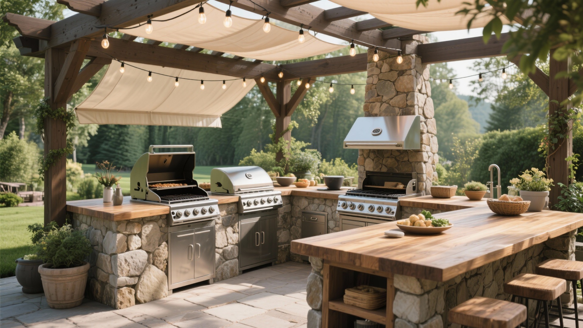 Small Patio? 10 Outdoor BBQ Kitchen Ideas That Fit