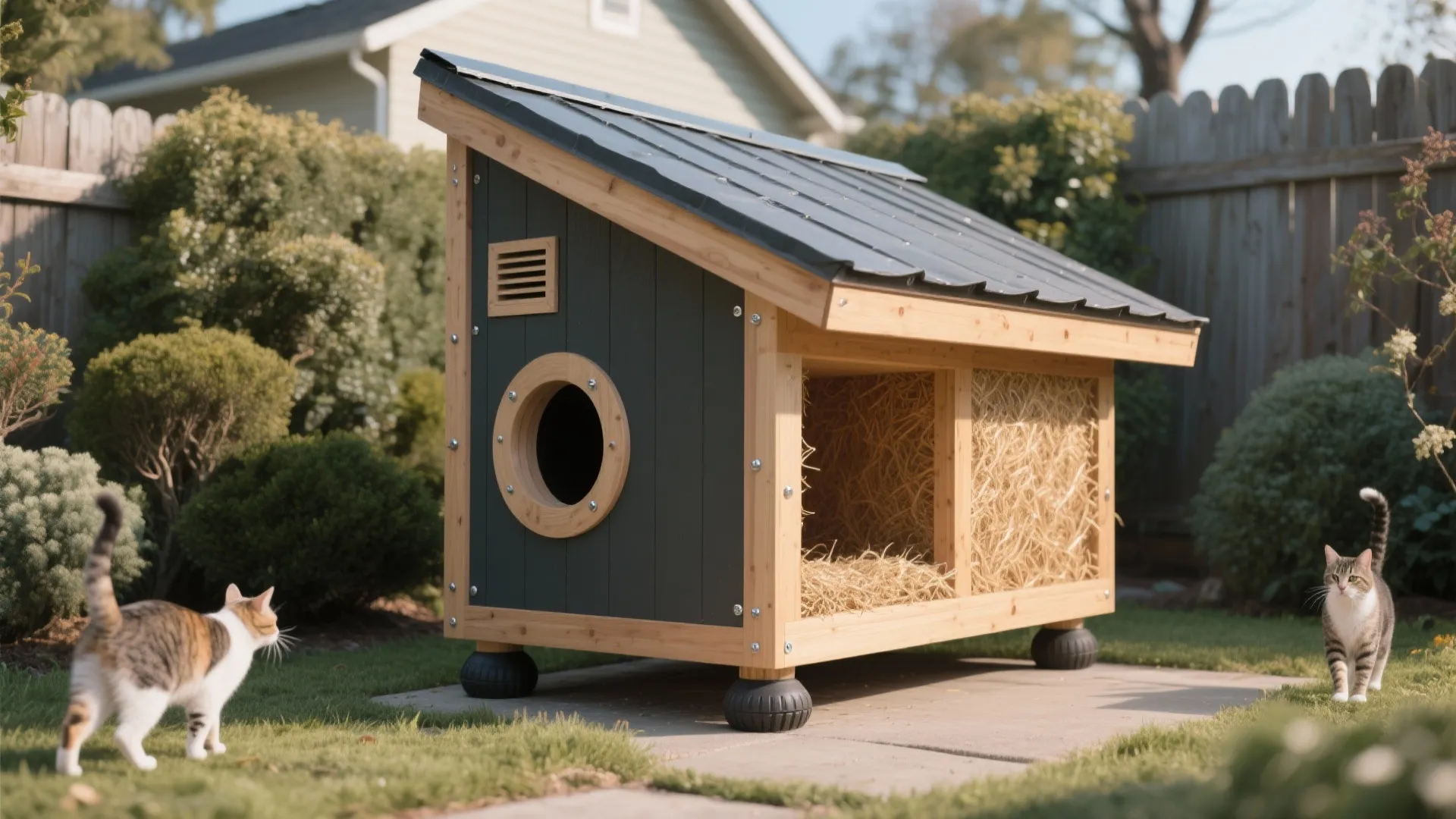 DIY Cat House for Outside: Ultimate Guide for Cozy Outdoor Shelters: Fast-Track Guide to Building a Weatherproof Outdoor Cat House in 1 Hour