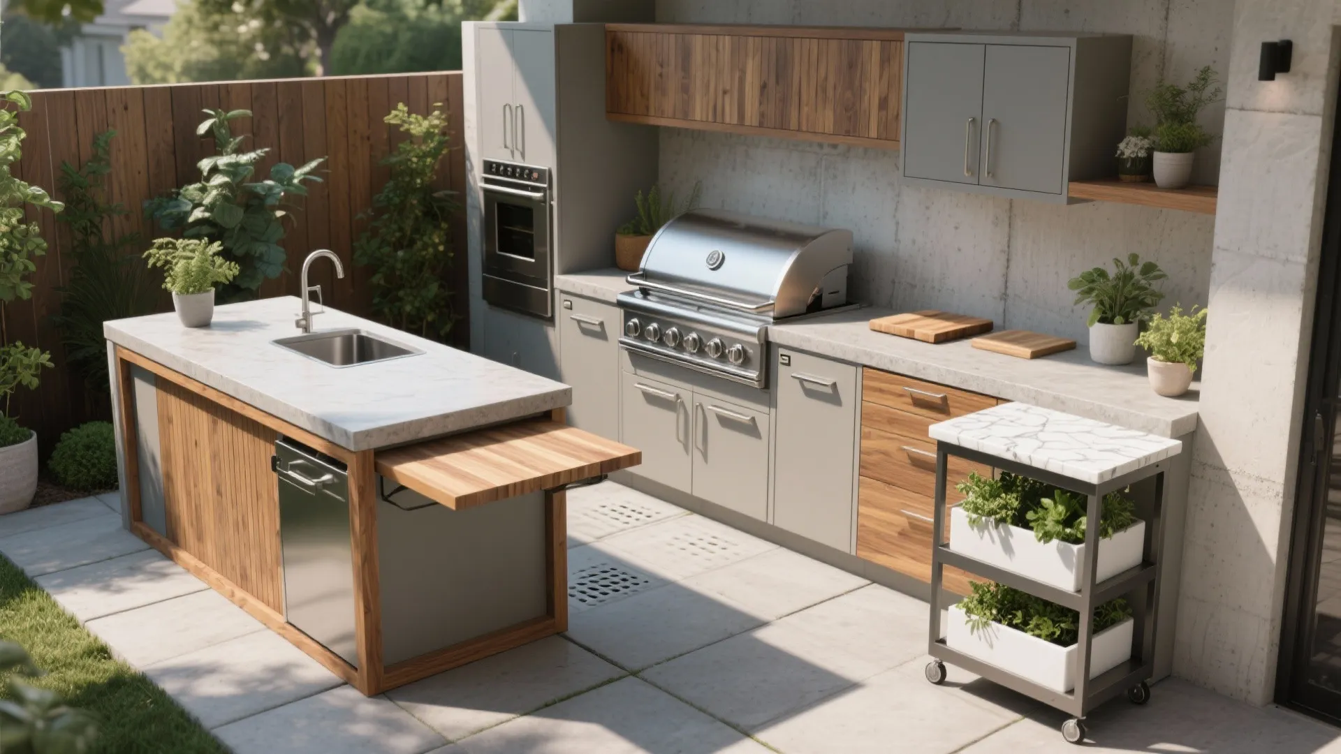 Outdoor Kitchen Counter Ideas: 5 Inspired Picks: Practical, stylish outdoor kitchen counter ideas for patios, small yards, and budget builds