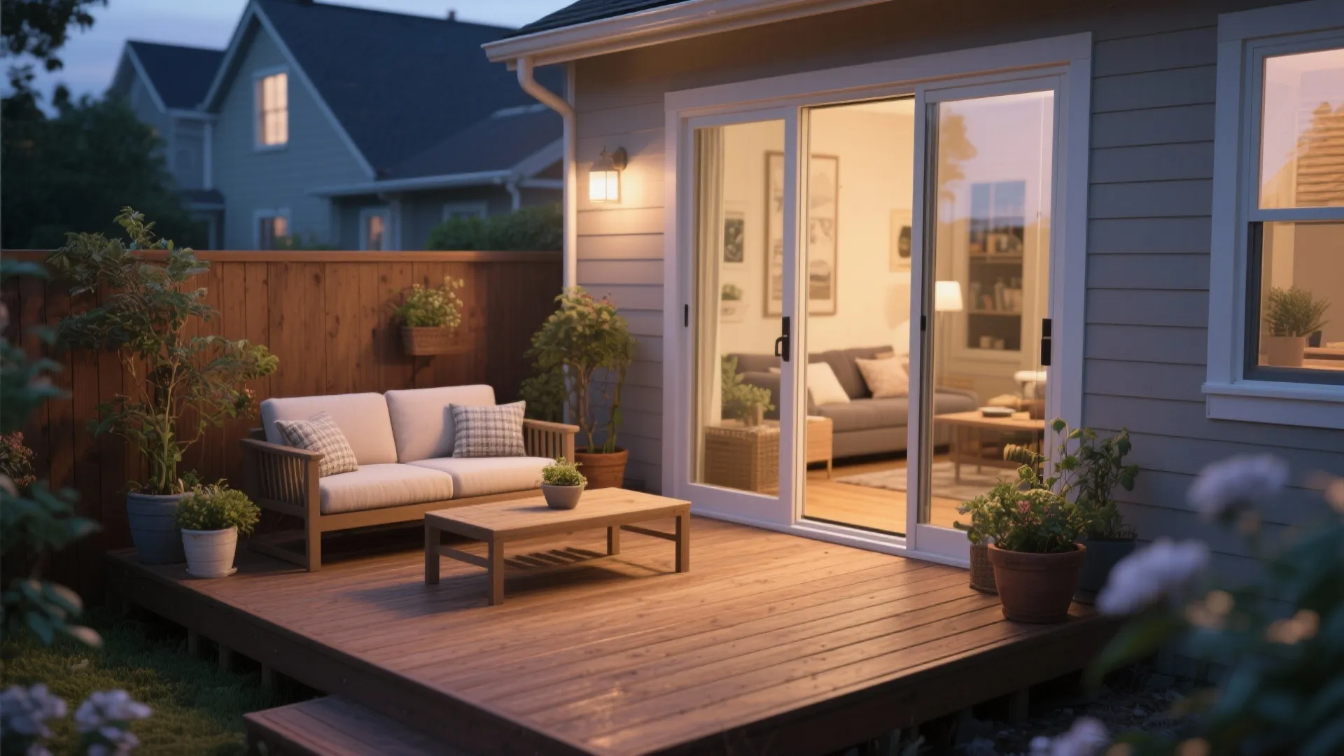 10. Creative Outdoor Transition