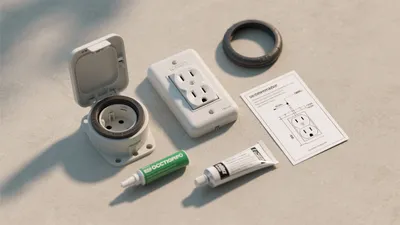 Outdoor Electrical Outlet Installation Kit – Weatherproof & Easy Setup