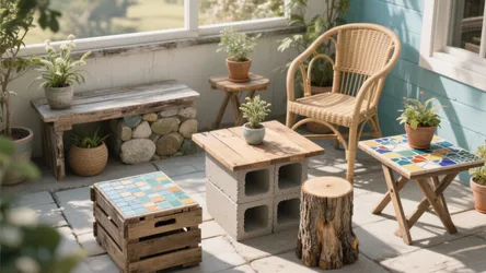DIY Outdoor End Table: 5 Creative Ideas