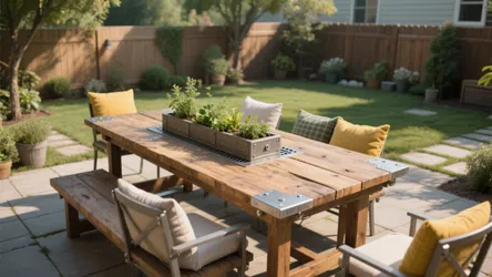 DIY Outdoor Farm Table: 5 Rustic Ideas