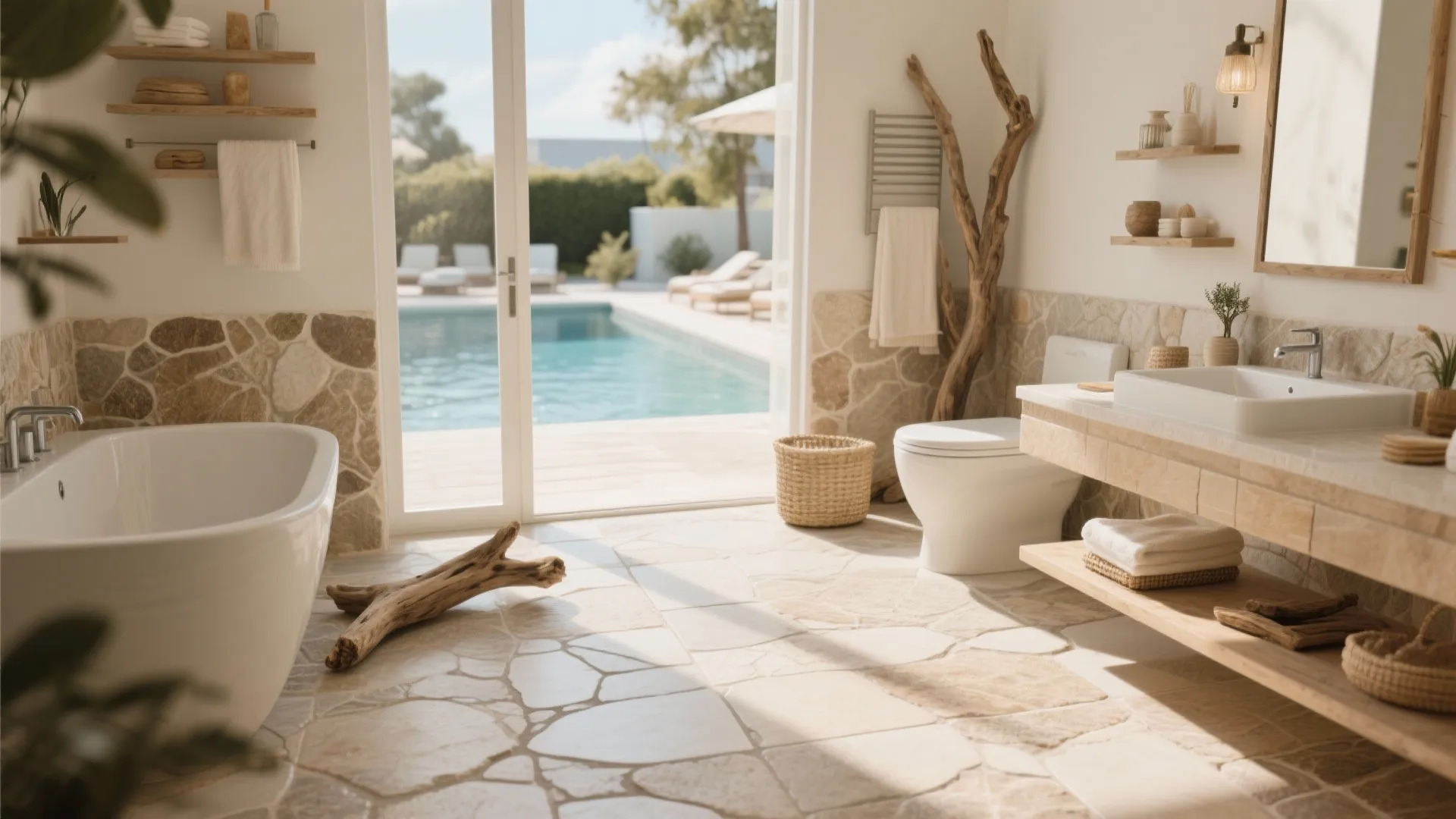 3. Outdoor-Inspired Flooring