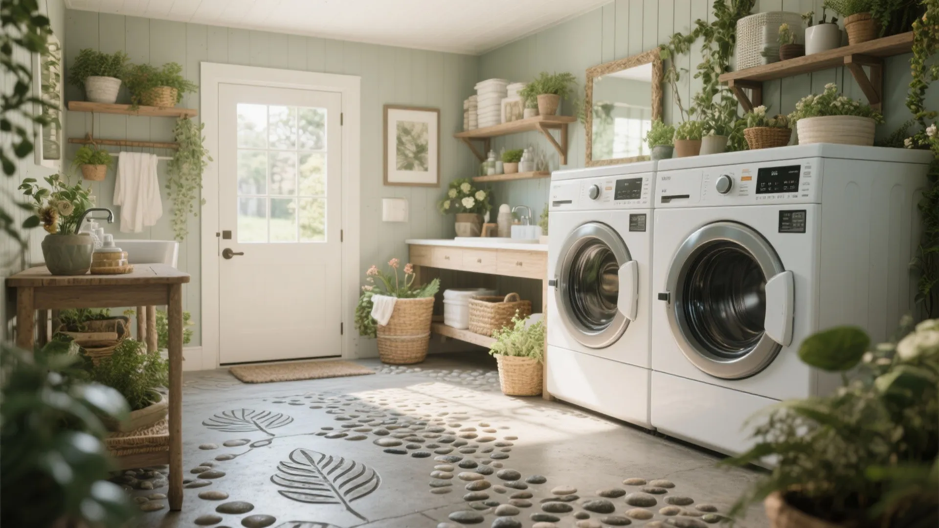 8. Outdoor-Inspired Finish