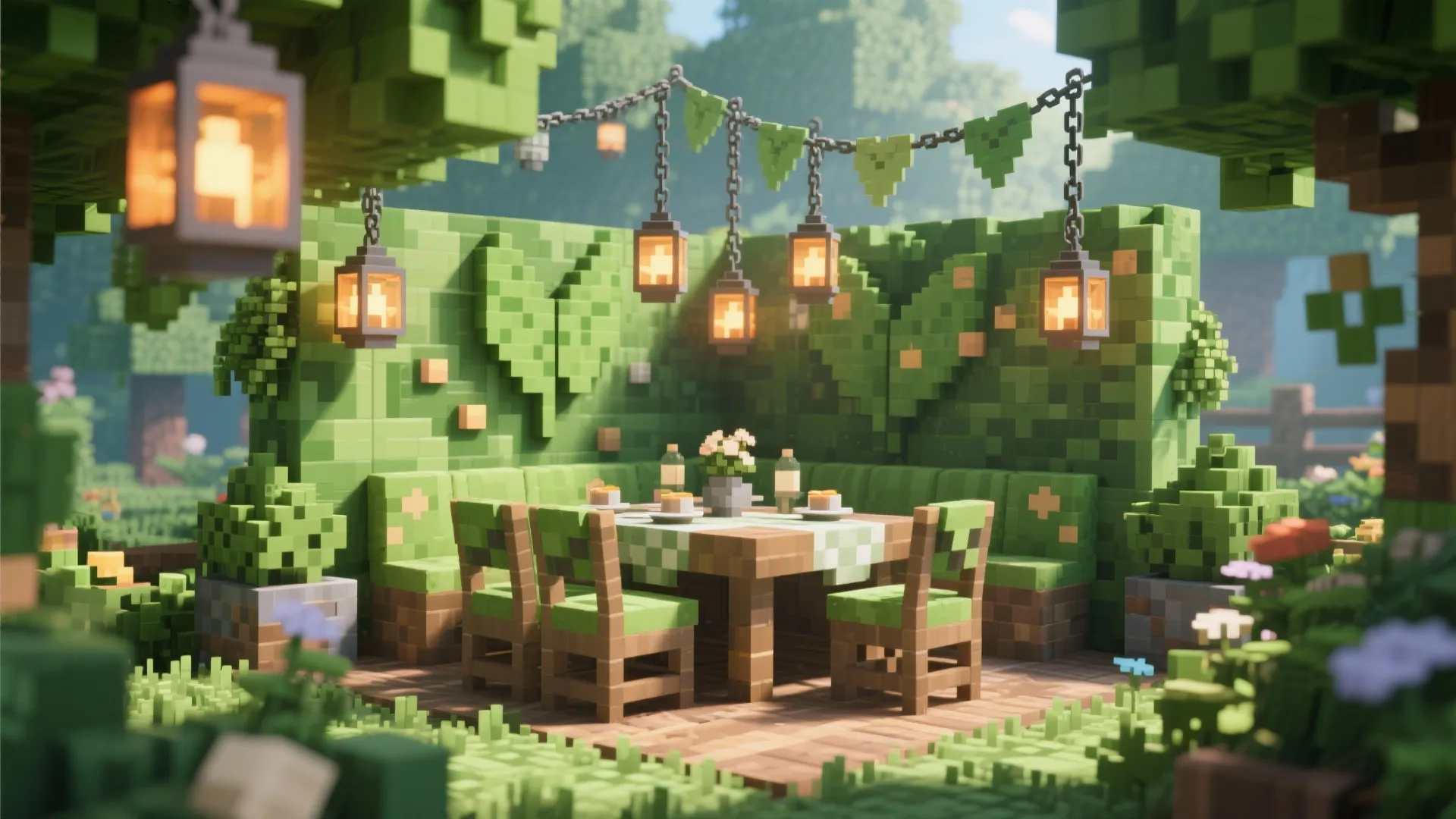 3. Outdoor-Inspired Dining