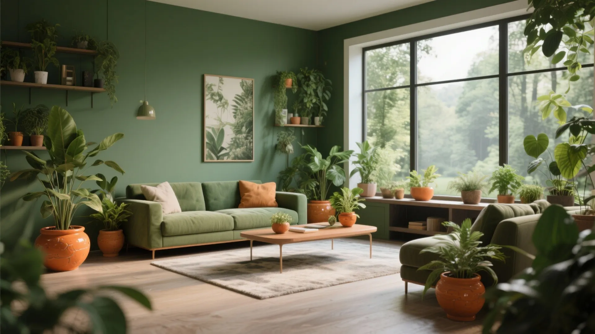 9. Outdoor-Inspired Indoor Space