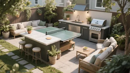 10 Outdoor Kitchen Countertop Ideas