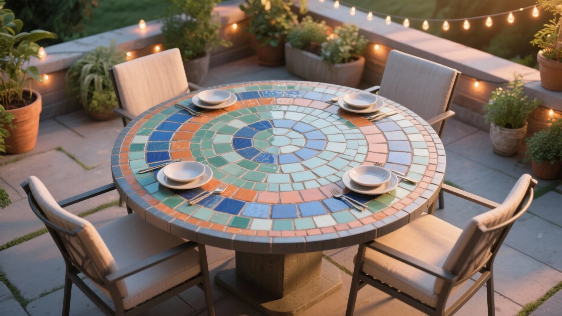 Outdoor Mosaic Table DIY: Transform Your Patio in Style