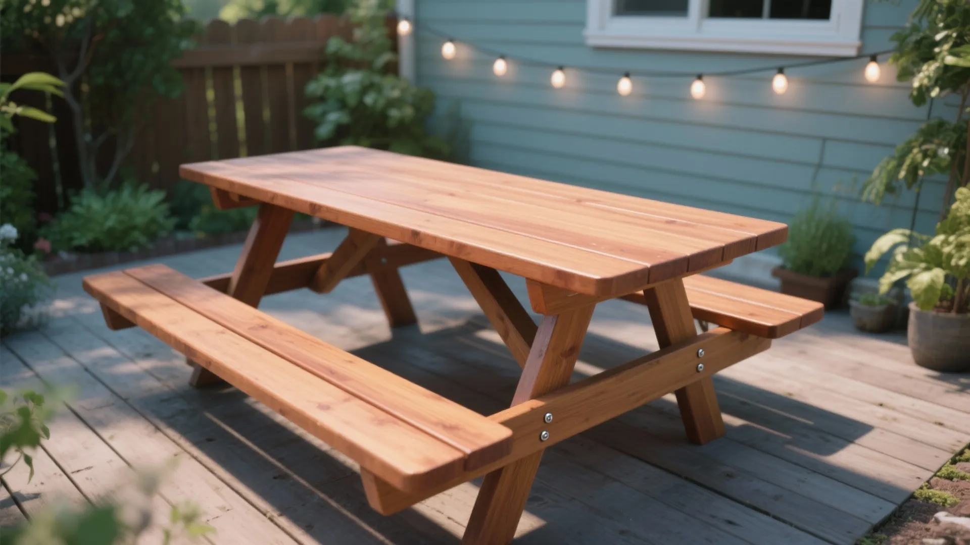 DIY Picnic Table with Benches: Simple Build Guide: 1 Minute to a Backyard Upgrade—Fast-Track Your DIY Picnic Table Project