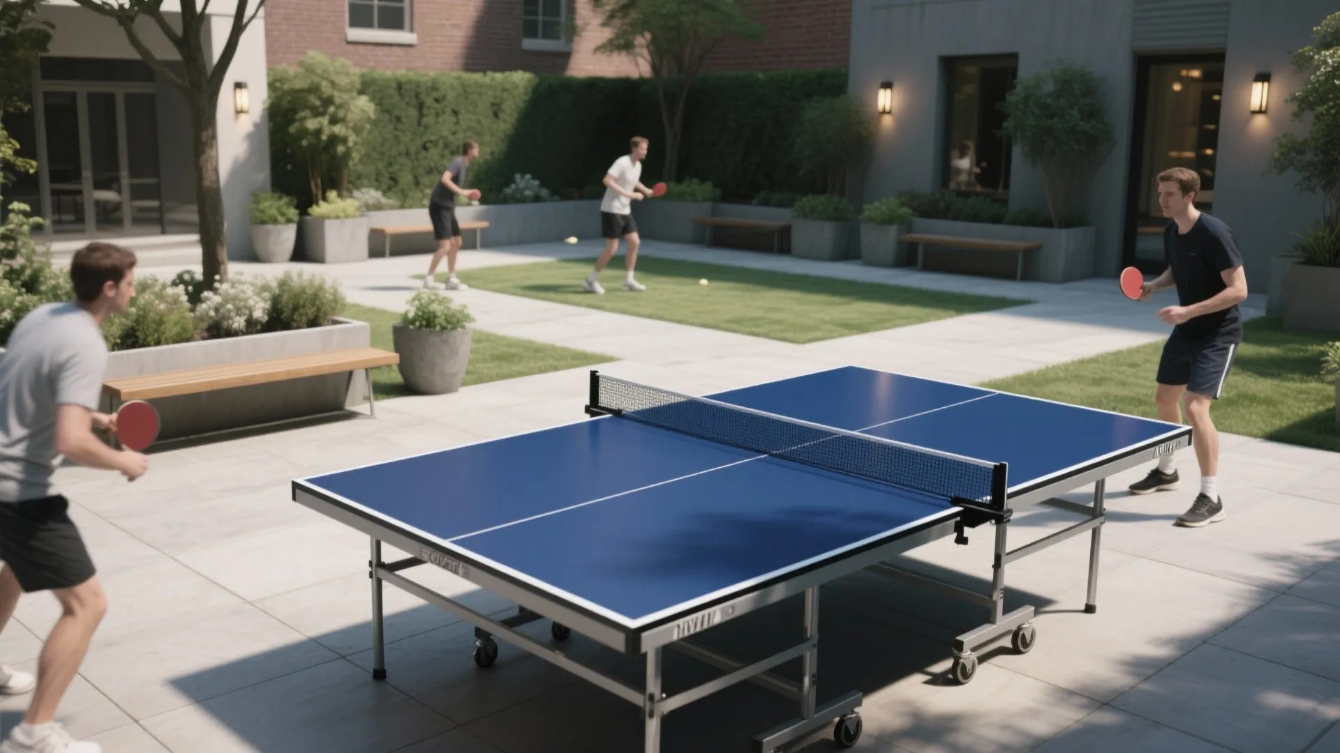 DIY Outdoor Table Tennis: Build Your Own Backyard Ping Pong Table: 1 Minute to a Backyard Oasis—Build Your DIY Outdoor Table Tennis Fast