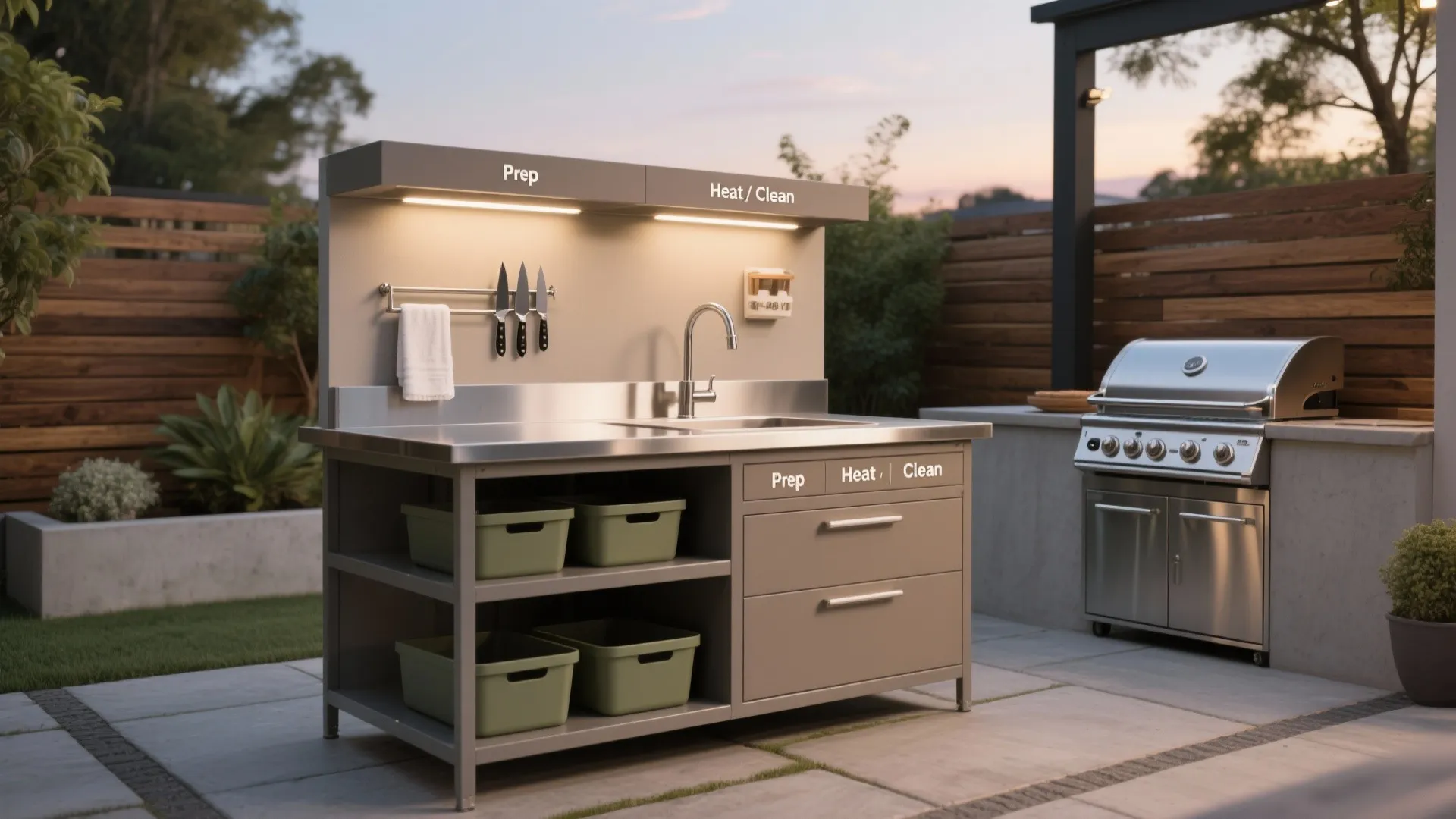 DIY Outdoor Prep Table: Your Complete How-To Guide: Fast-Track Guide to Building the Perfect Outdoor Prep Table in 1 Hour