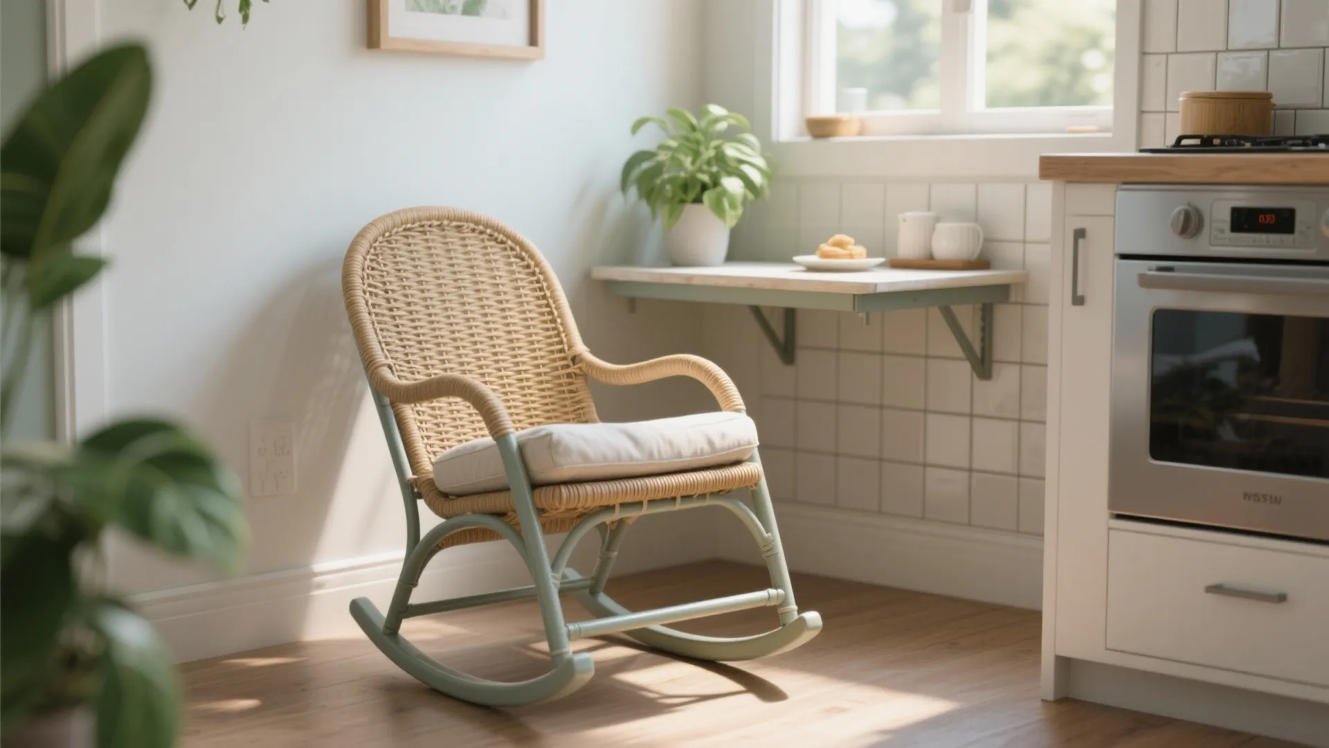 5. Outdoor-style compact rockers for indoor nooks