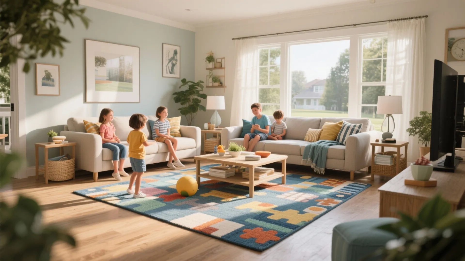 10. Outdoor-Grade Rugs Indoors