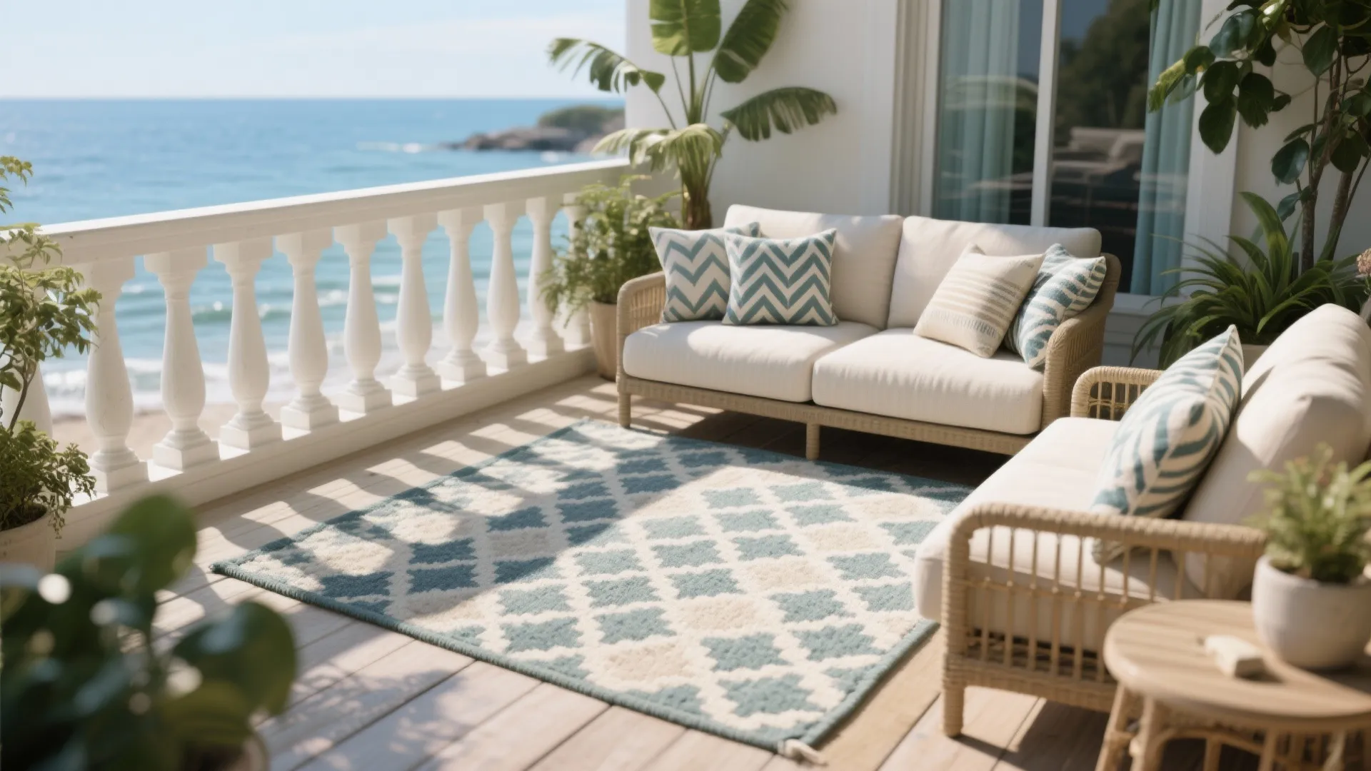 Outdoor Rugs & Cushions