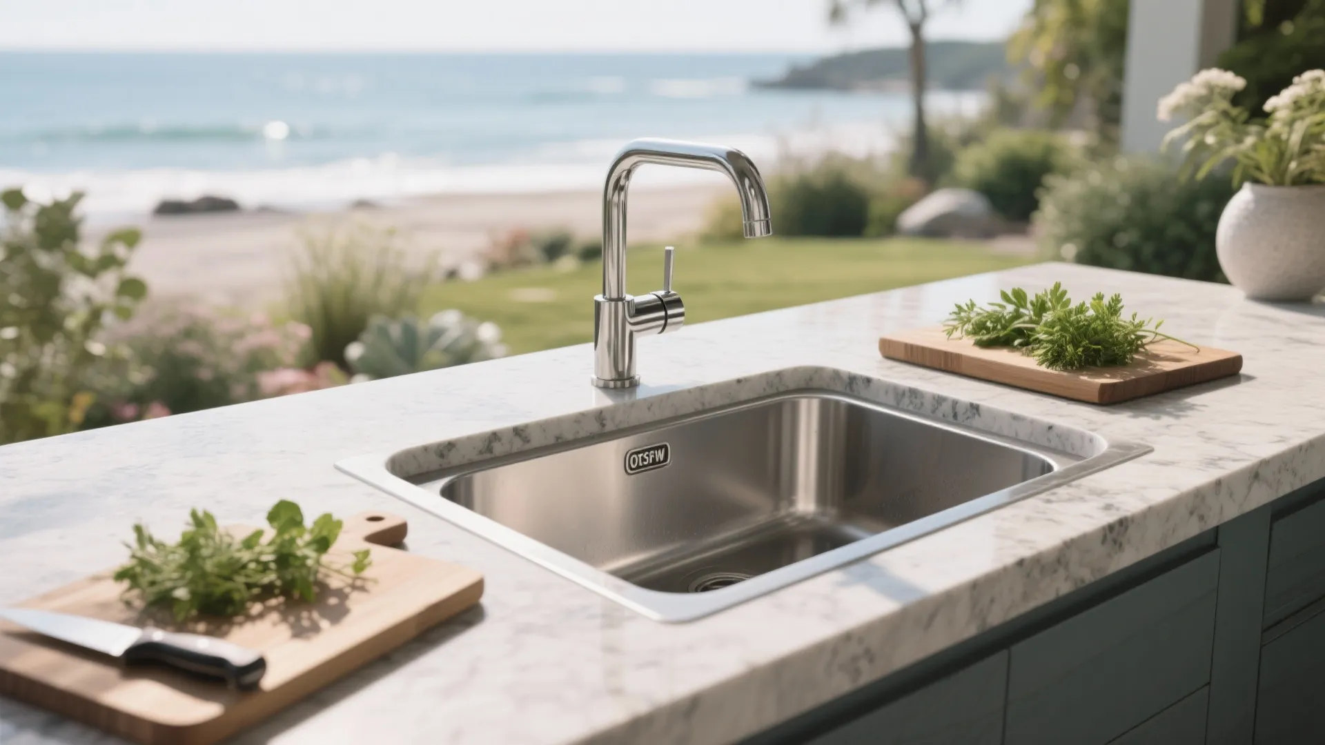 4. Outdoor Sink & Prep Zone