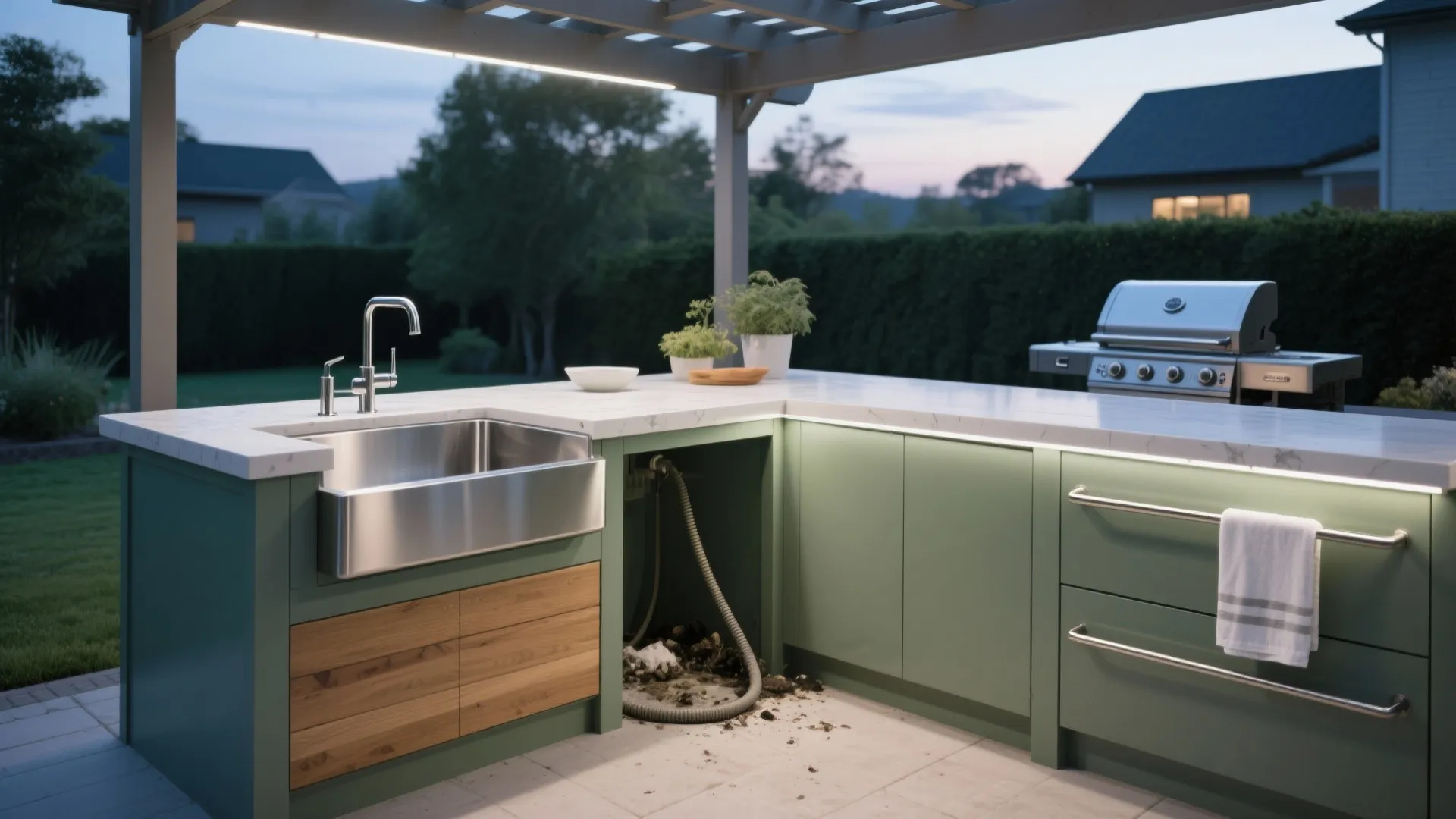 DIY Outdoor Sink Table: The Ultimate Space-Saving Guide: Fast-Track Guide to Building a Convenient Outdoor Sink Table in Minutes