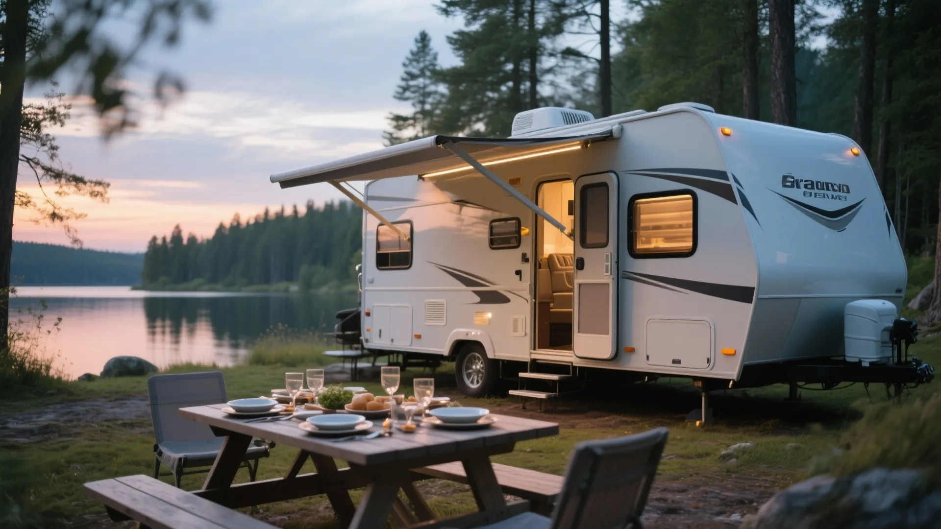 10. Outdoor Slide-Out Table