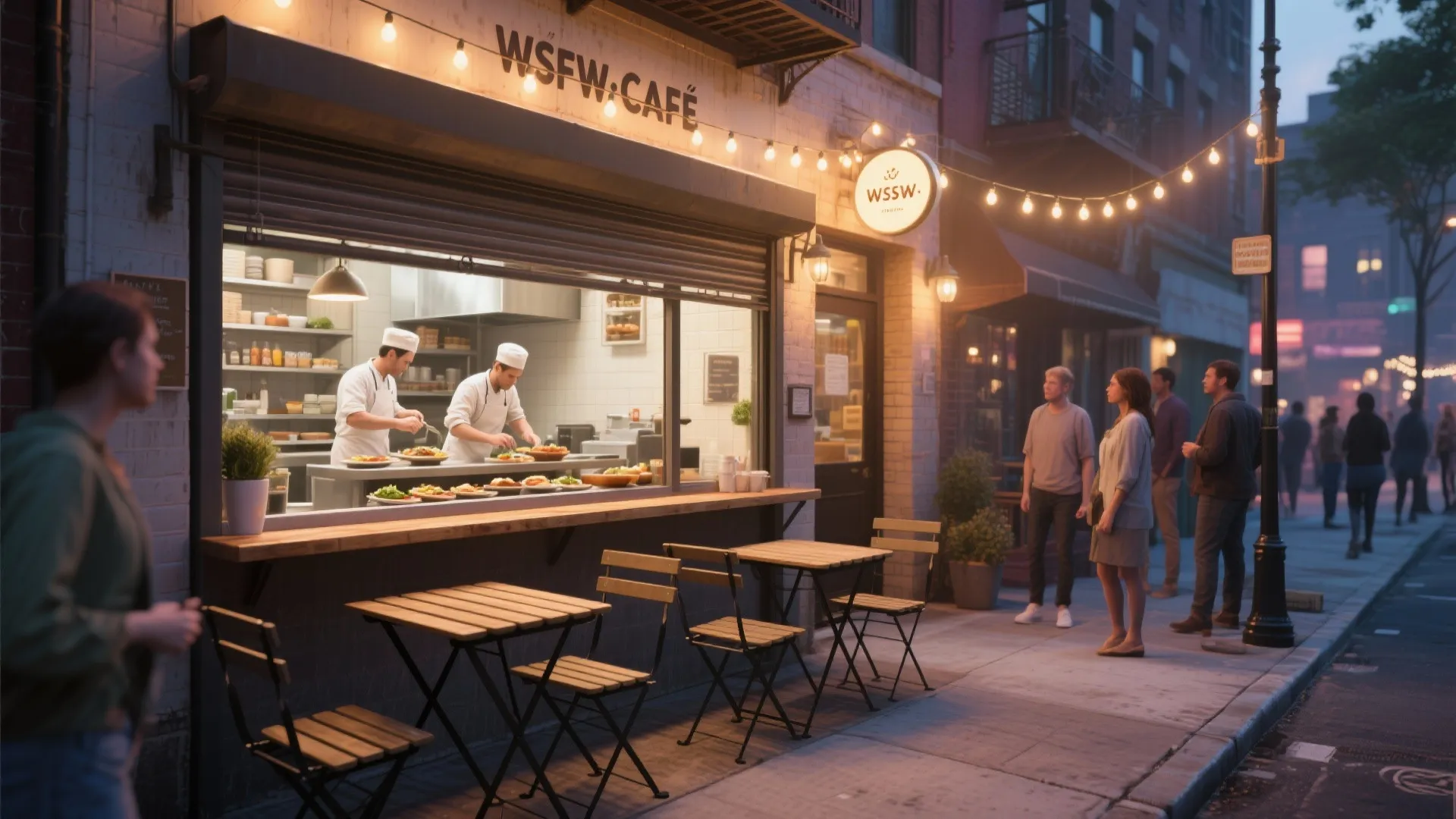 5. Use outdoor spillover and visible prep