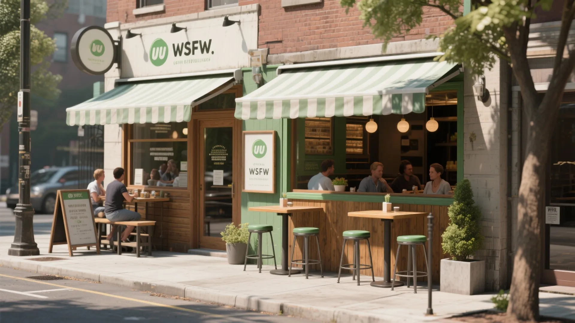 5. Outdoor spillover or micro pop-up strategy