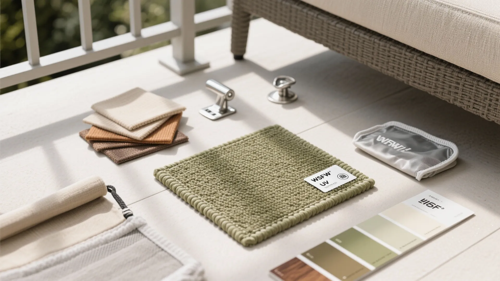 All-Weather Textiles + Zoning Rugs