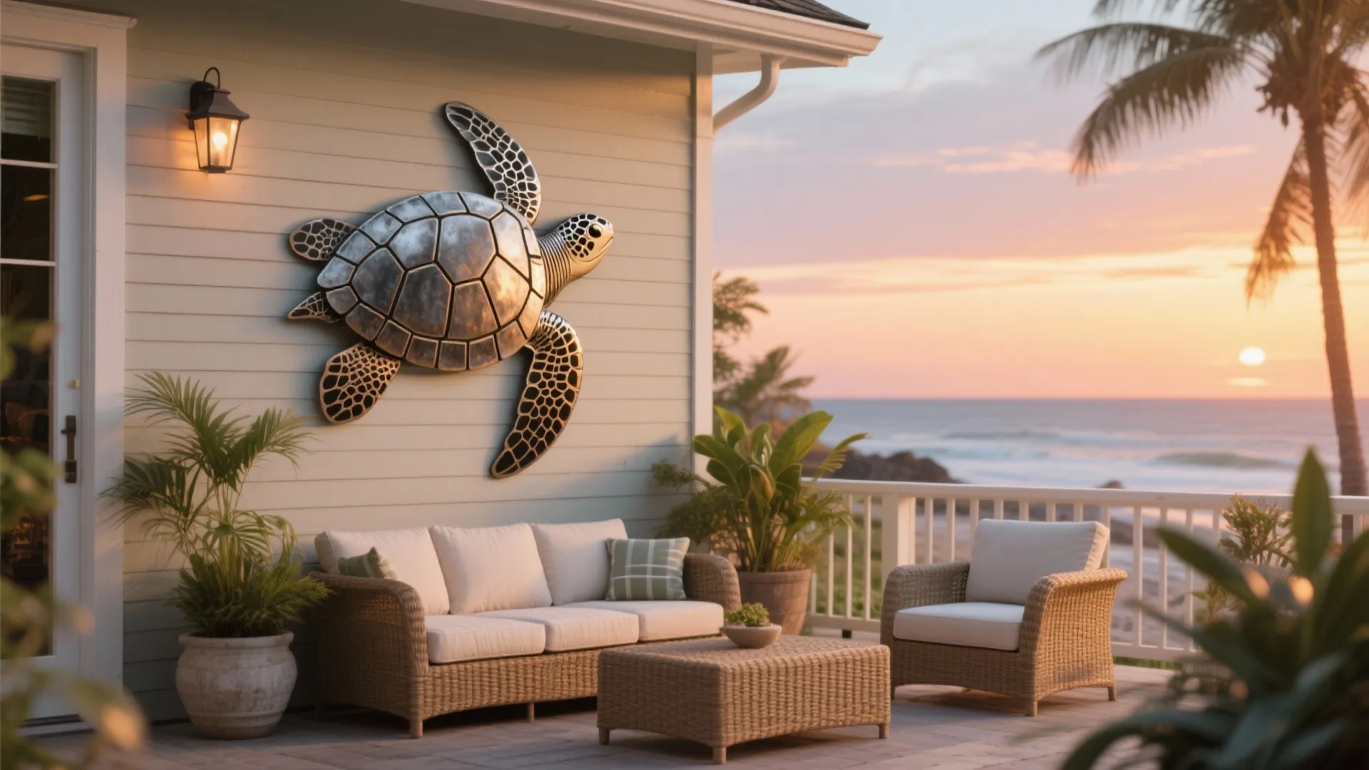 8. Outdoor Patio Feature