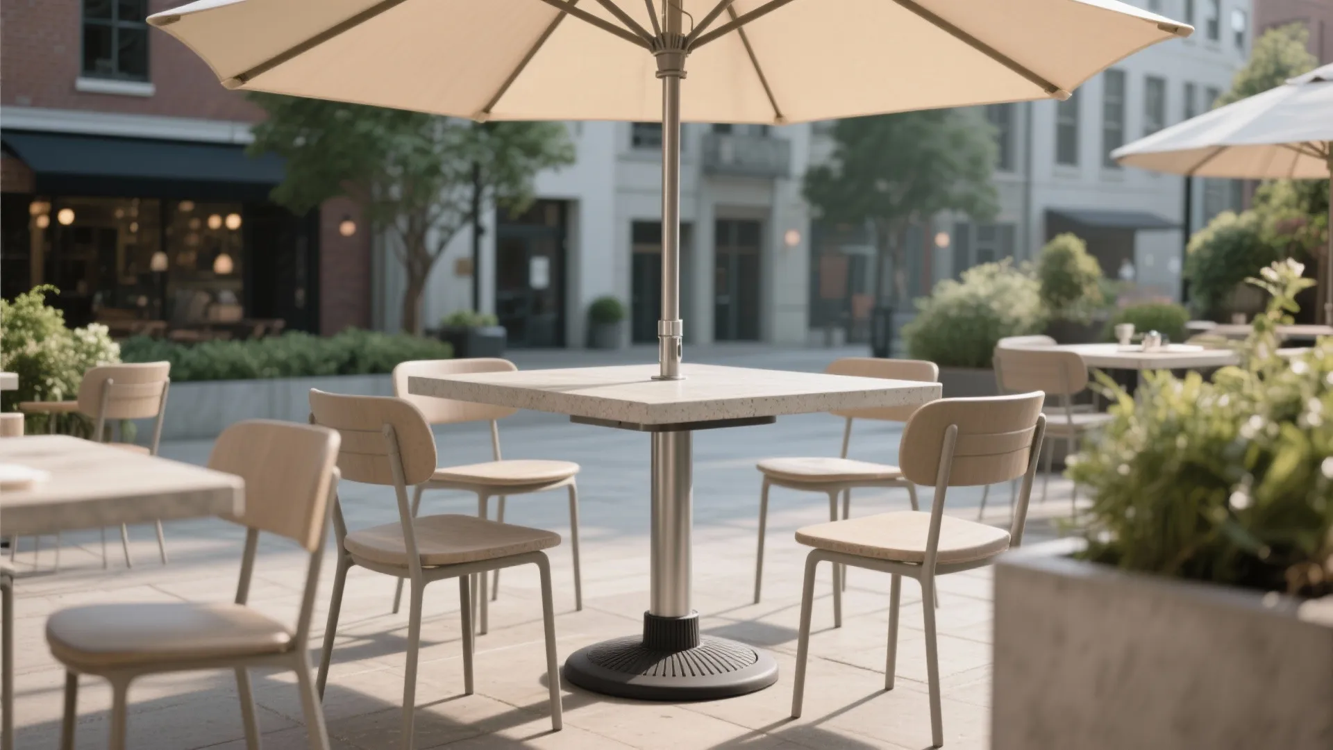 DIY Table Umbrella Stand: Create Your Own Sturdy Outdoor Base: 1 Minute to a Clutter-Free Patio: Build a DIY Umbrella Stand Fast