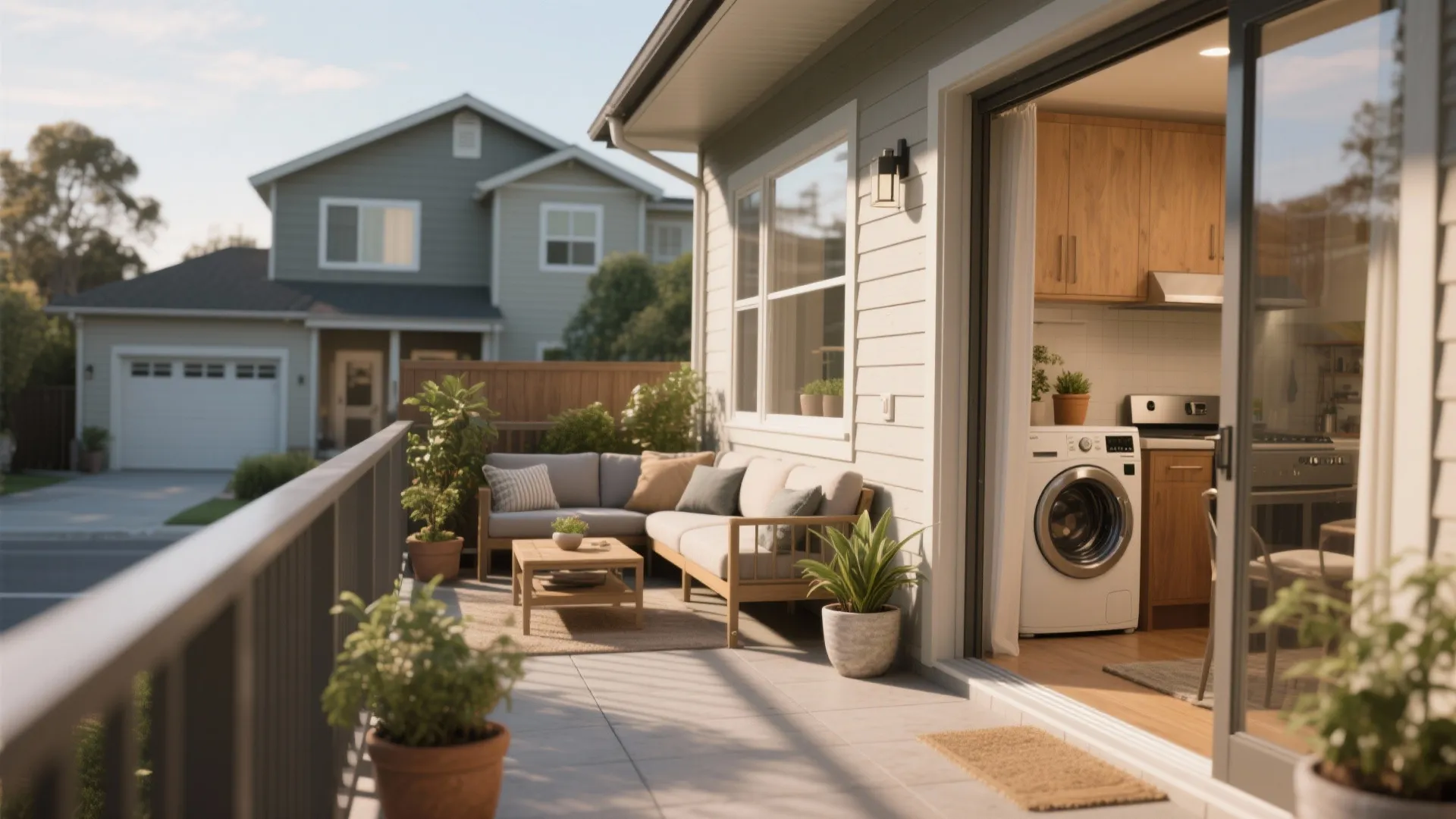 5. Outdoor connection and utility positioning