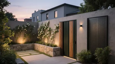 5 Outdoor Boundary Wall Design Ideas