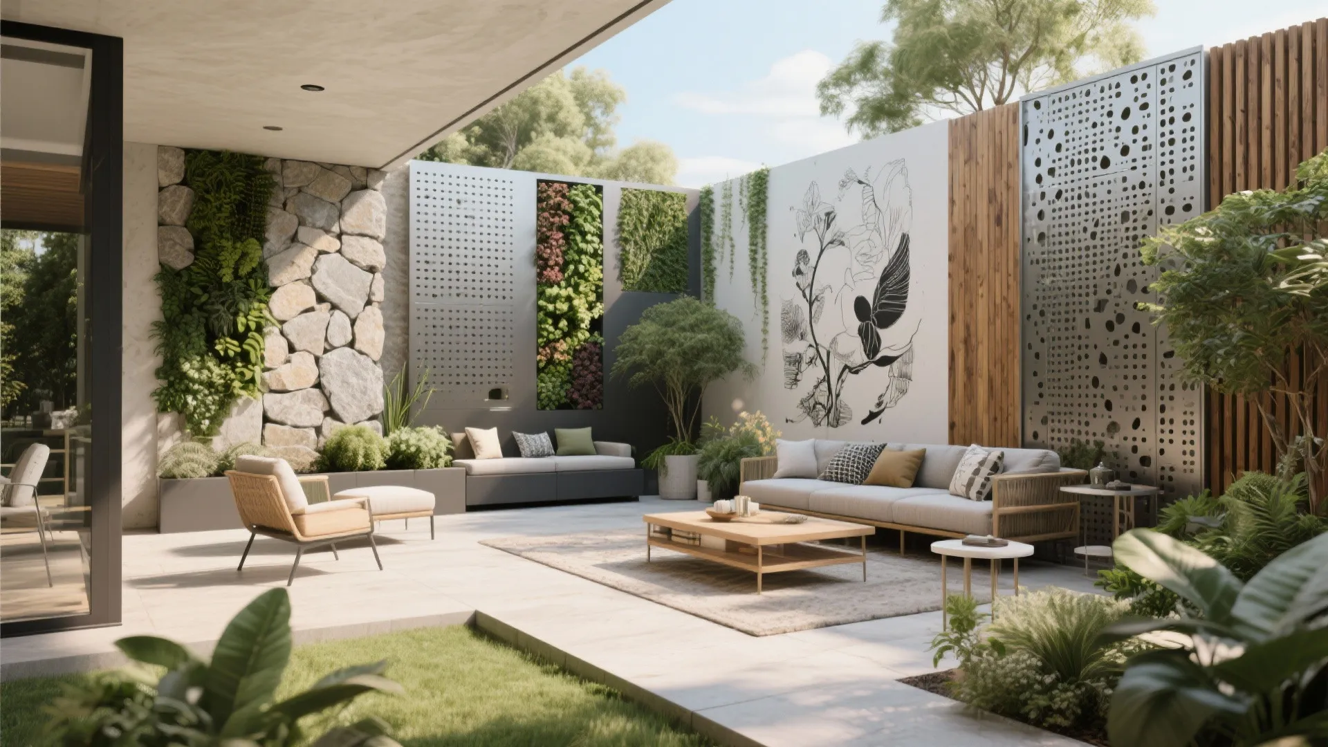 5 Outdoor Wall Design Ideas to Transform Your Space: Creative and practical outdoor wall designs inspired by real projects and expert tips