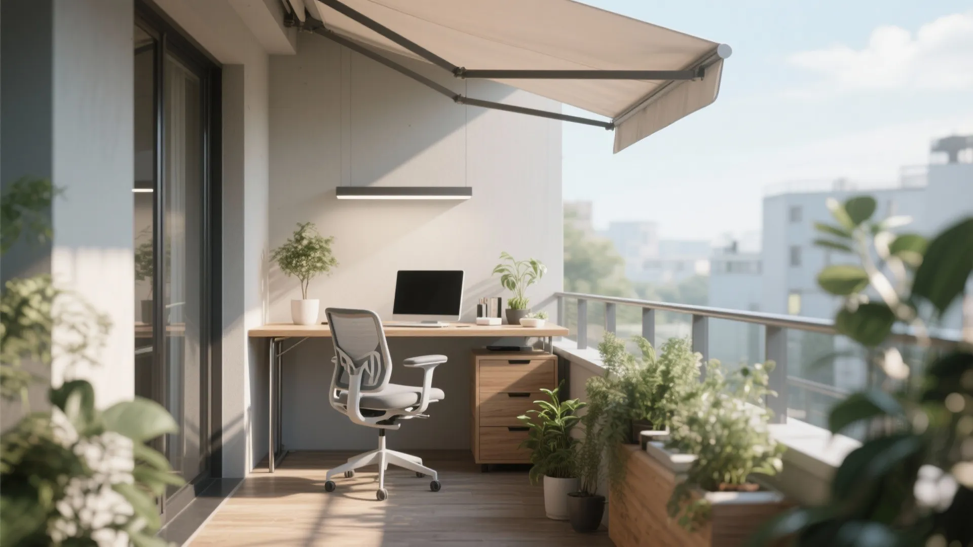 Outdoor Workspace Nook