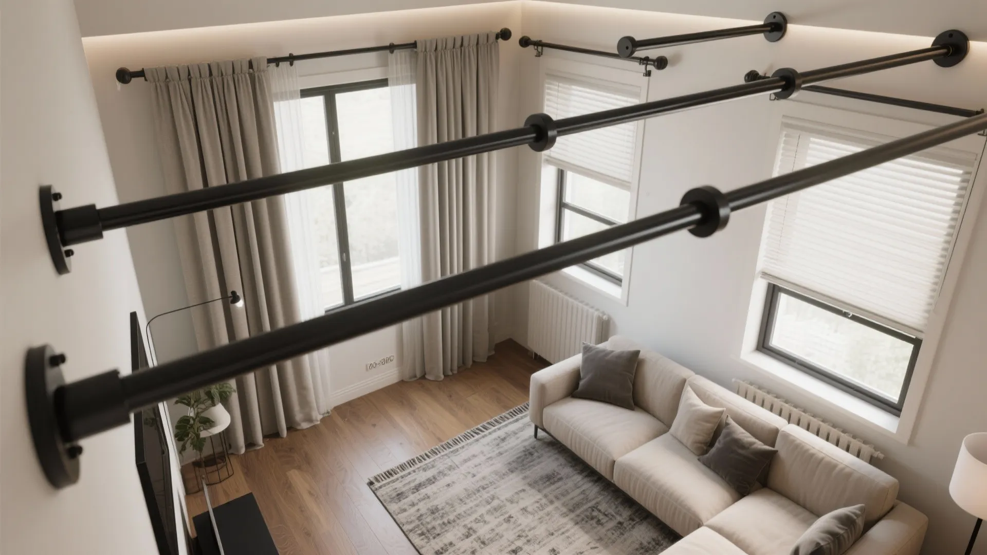 Unified rods and outside mounts