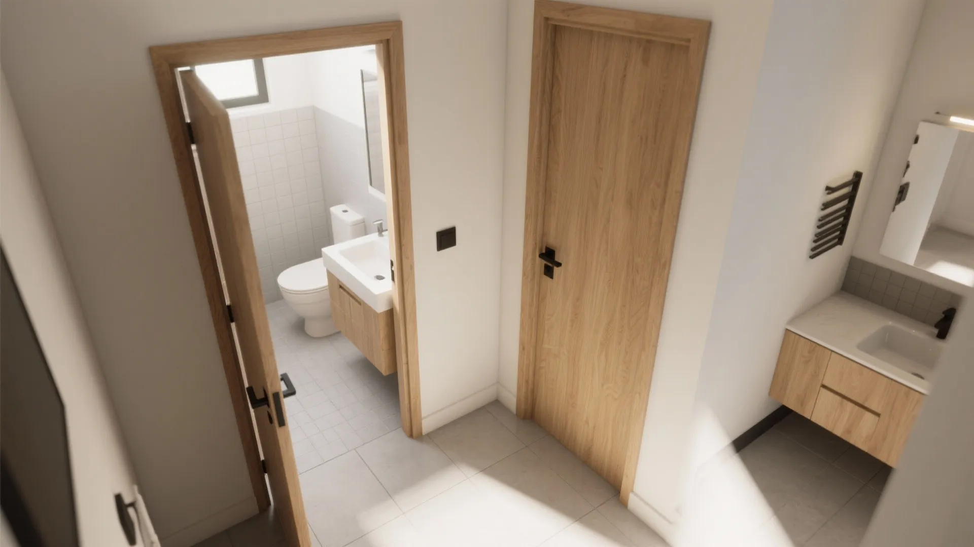 Out-Swing Hinged Doors That Free Up Floor Area