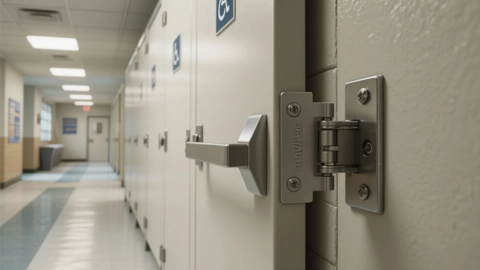 2. Outward-Swinging Doors with Breakaway Hinges