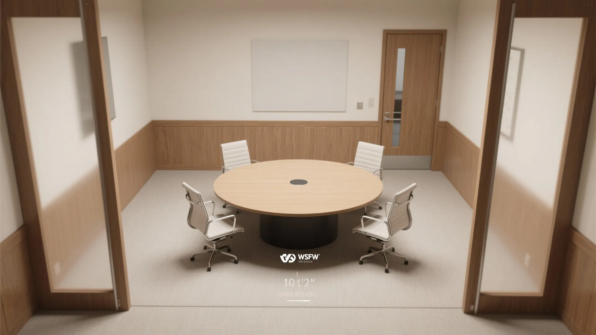 Compact table strategy: ovals, round edges, and mobile bases