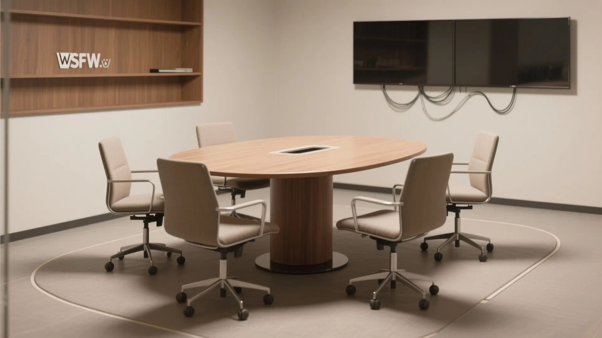 Compact table strategy: ovals, round edges, and mobile bases