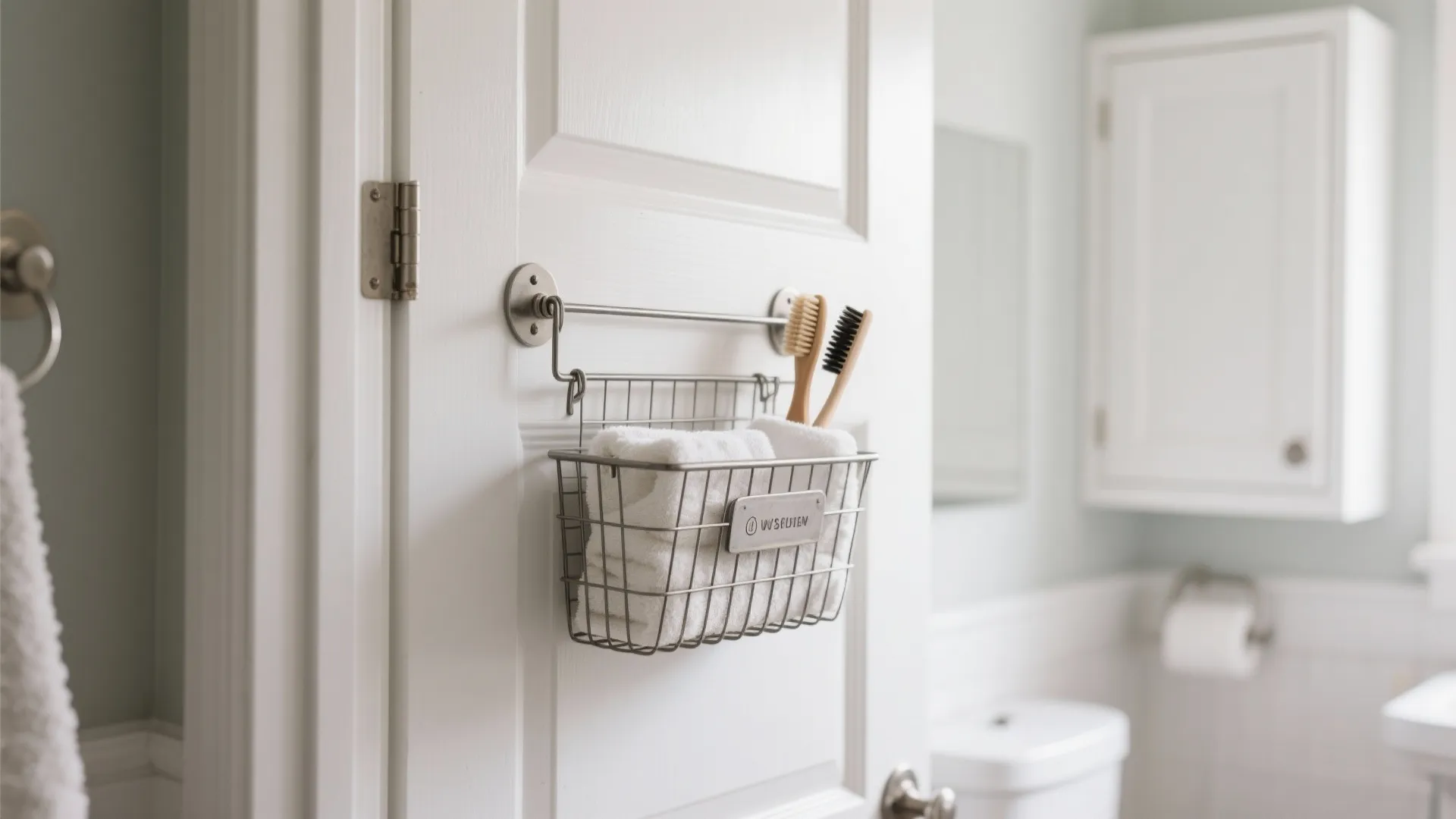 2. Over-the-Door Baskets