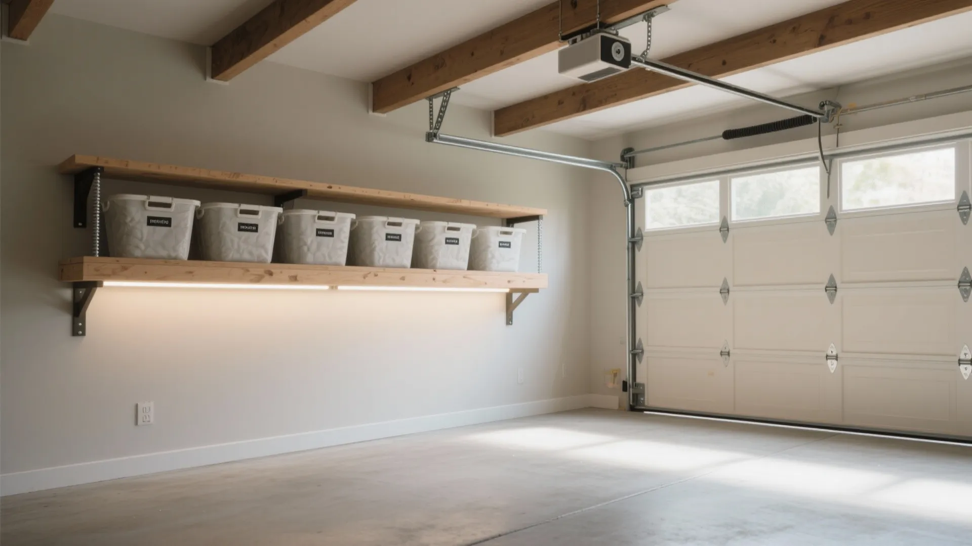 Over Garage Door Storage DIY: Maximize Your Garage Space Now: 1 Minute to Unlock Hidden Space Above Your Garage Door